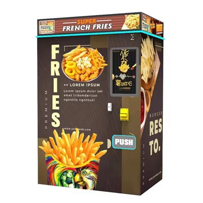 Kommerciel pommes frites automat